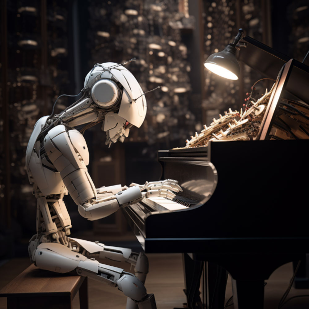 A robotic composer.